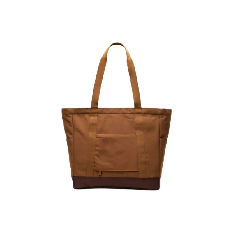 Herschel Recycled Material Tote Bag, Shopping Bag, Shoulder Bag Unisex Brown-2