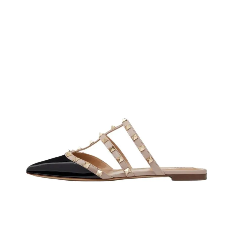 Valentino Closed Toe Slippers Women's Nude-0