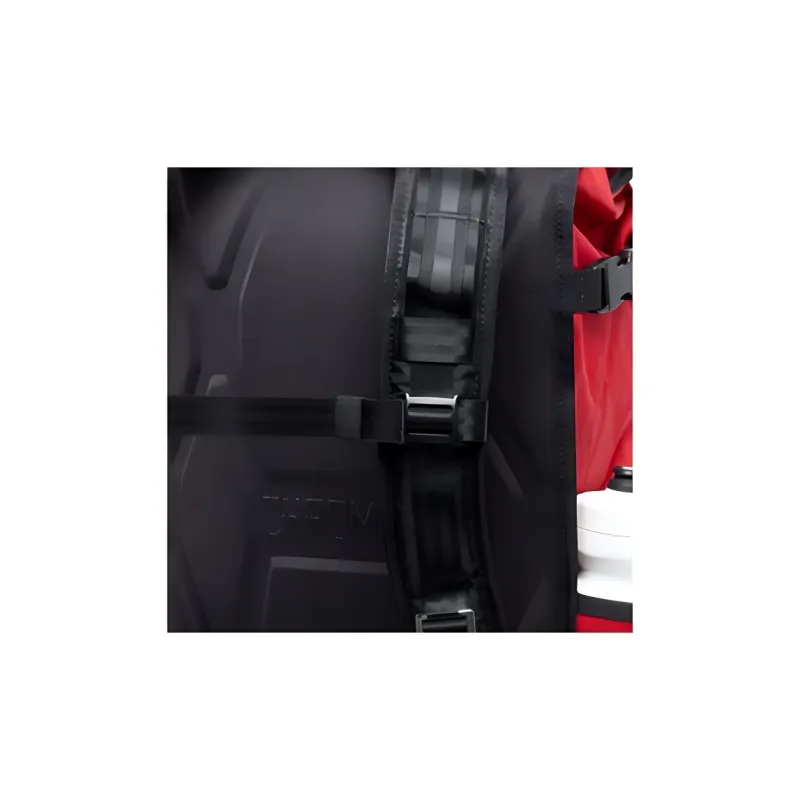 Chrome Hearts Nylon Backpack Unisex Red-4