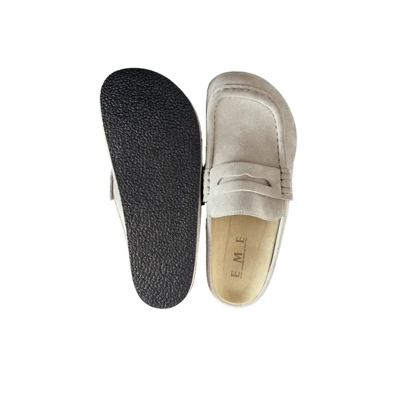 MADE EXTREME Rubber Sole Stitching Abrasion Resistant Slip Resistant Closed Toe Slippers Unisex-9
