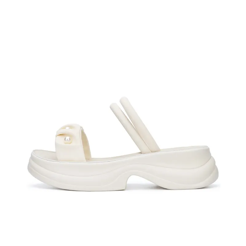 Warrior One Strap Sandals 3cm Women's Beige-0