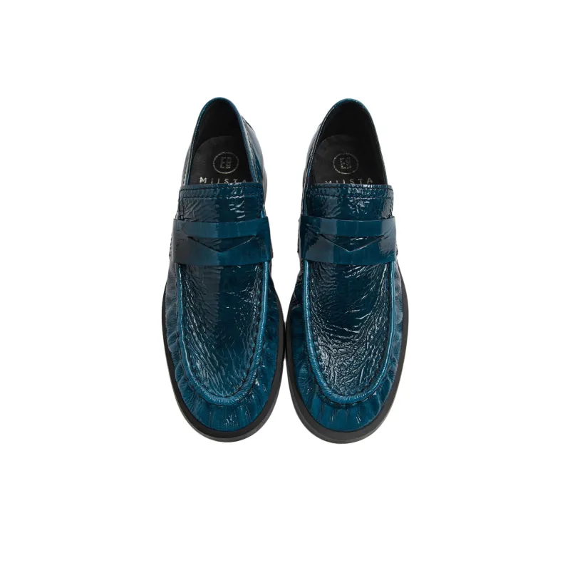 MIISTA Zita Casual Single Shoes Women's Blue-3