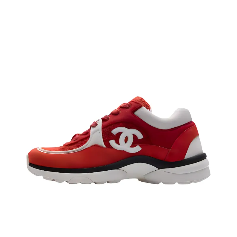 CHANEL Women's Sneaker 'Red Tweed' Women's-0