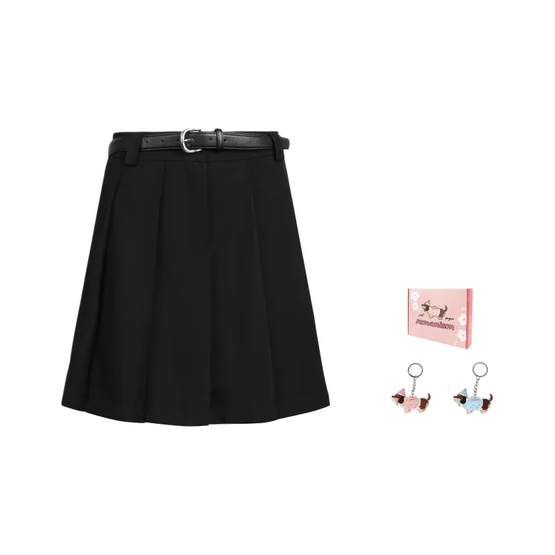 LEMANISM Casual Short Skirts Women's-0