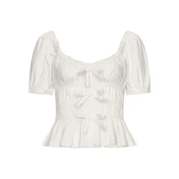 URBAN REVIVO Shirts Women's White