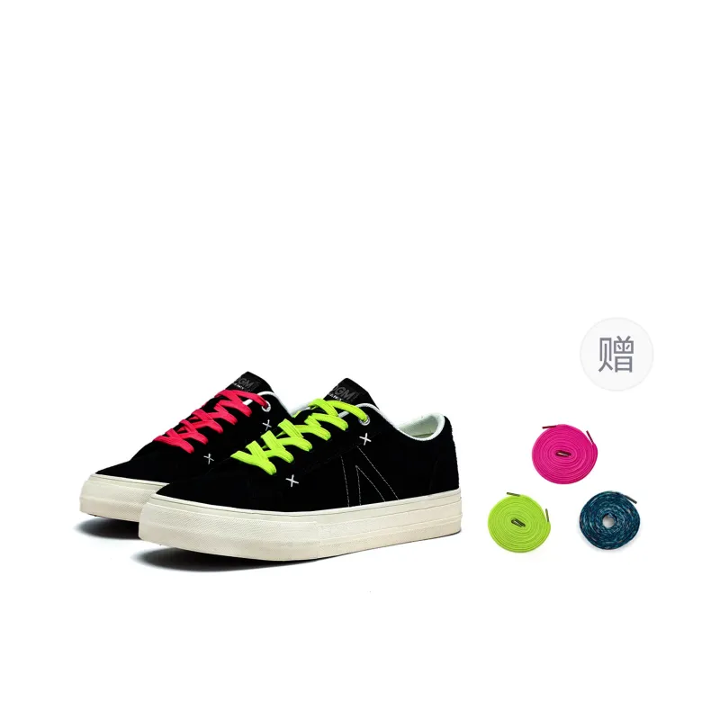 TEXWOOD Slip Resistant, Abrasion Resistant, Lightweight, Breathable Low Top Skateboard Shoes Unisex-0