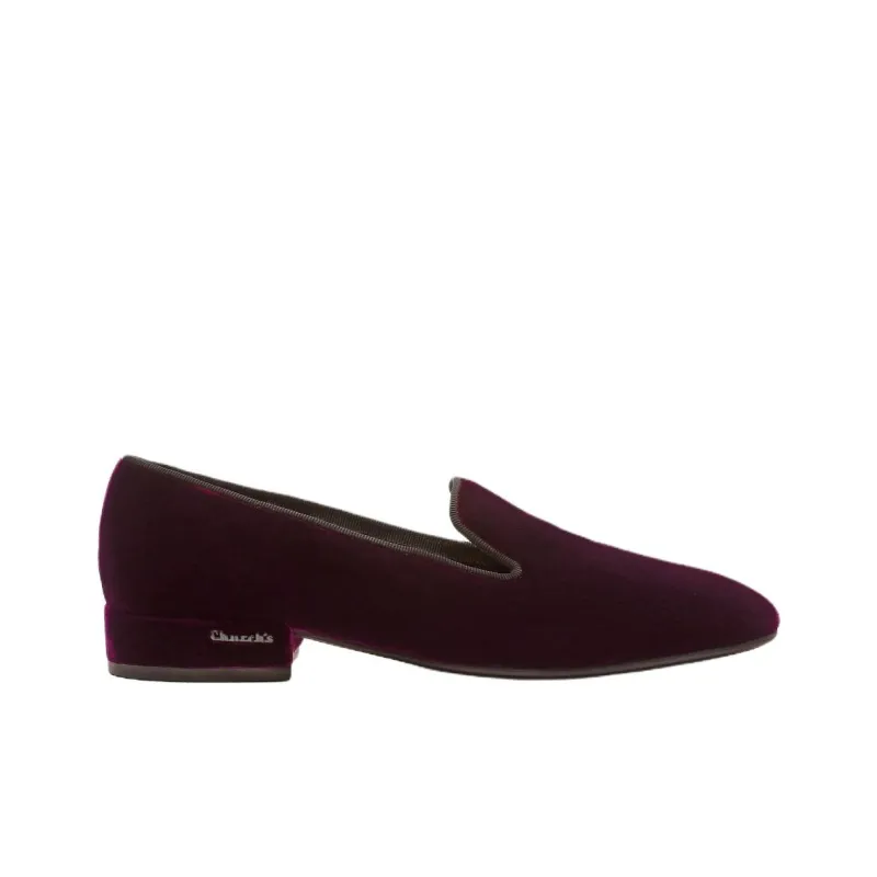 CHURCH'S Sovereign W Casual Single Shoes Women's Burgundy-1