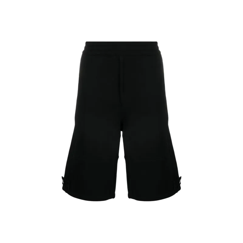 Alexander McQueen Logo Detailed Shorts-0