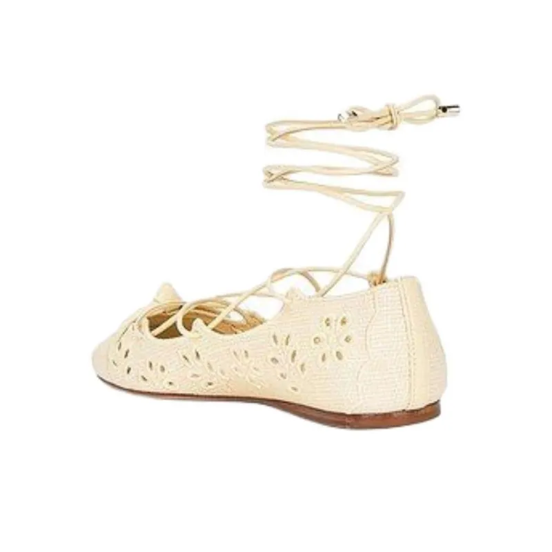 Alexandre Birman Clarita Casual Single Shoes Women's Cream-3