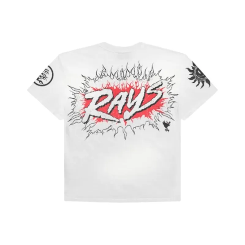 Hellstar x Howlin' Ray's T Shirt Men's White-1
