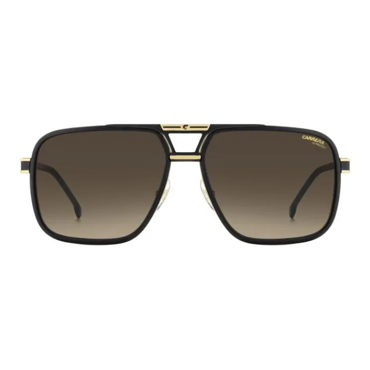 CARRERA Metal Aviator Sunglasses Men's Black-1
