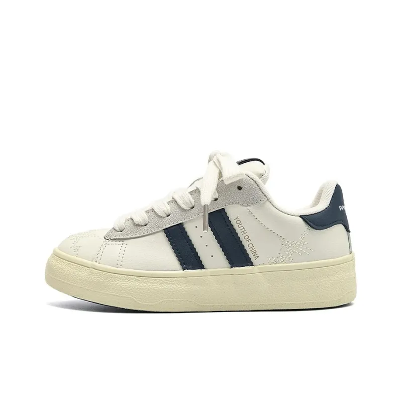 PIYOPIYO Low Top Skateboard Shoes Women's Blue-4
