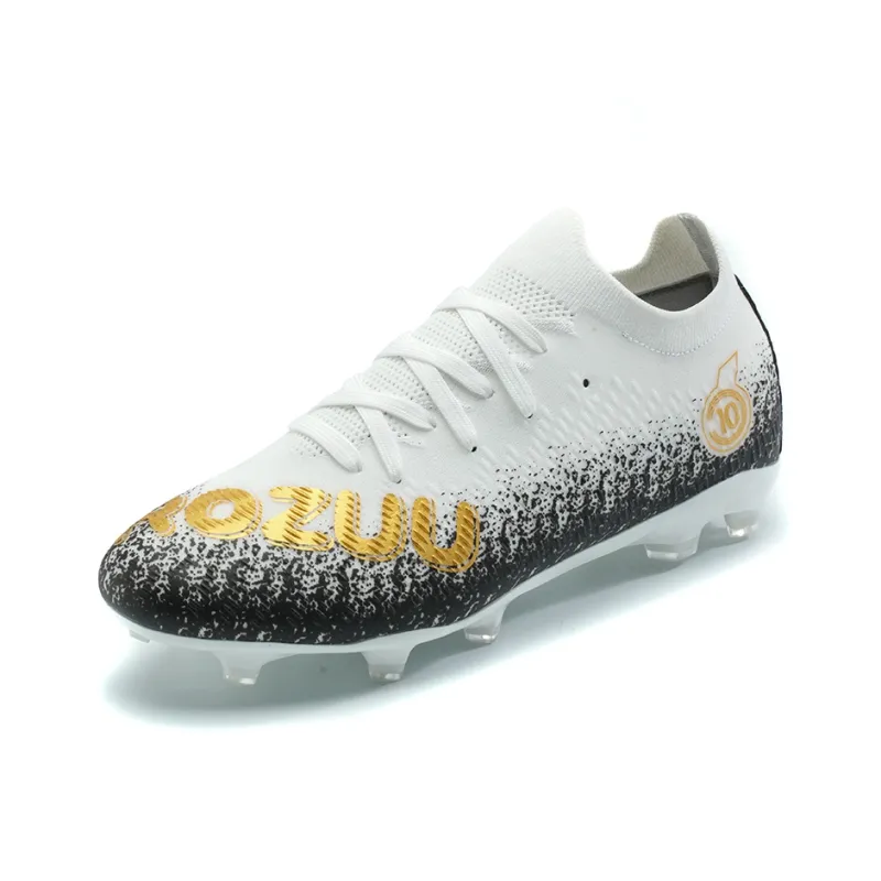 BIANSULONG FG Firm Ground Artificial Ground Slip Resistant And Abrasion Resistant Coverage Soccer Shoes Unisex-11