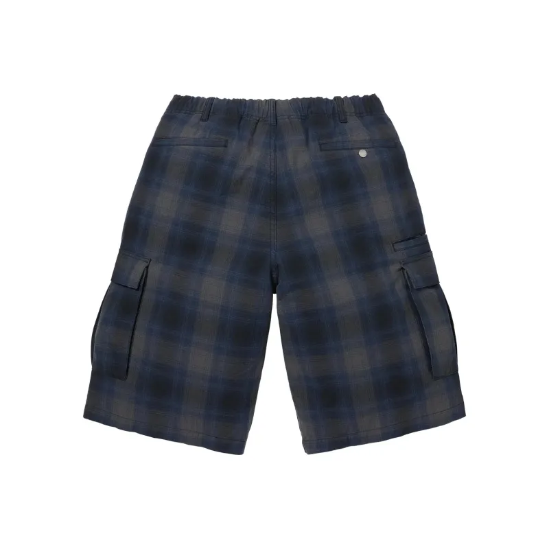 Supreme Shadow Plaid Cargo Short-5
