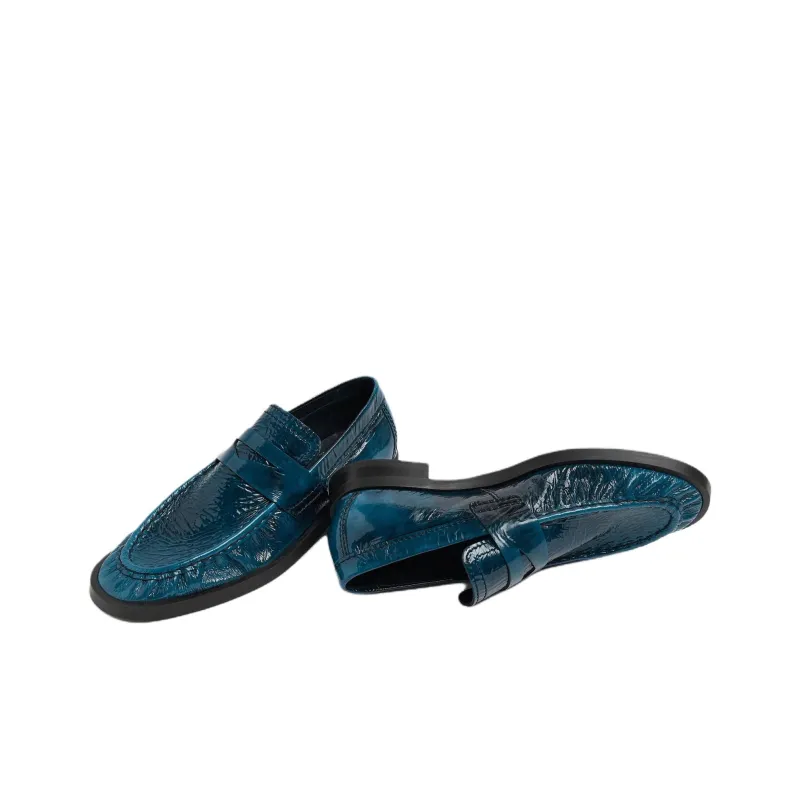 MIISTA Zita Casual Single Shoes Women's Blue-2