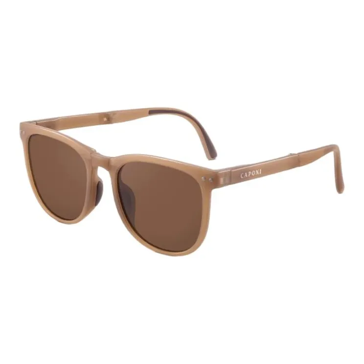 CAPONI TR90 Square Sunglasses Unisex Multicolor-0