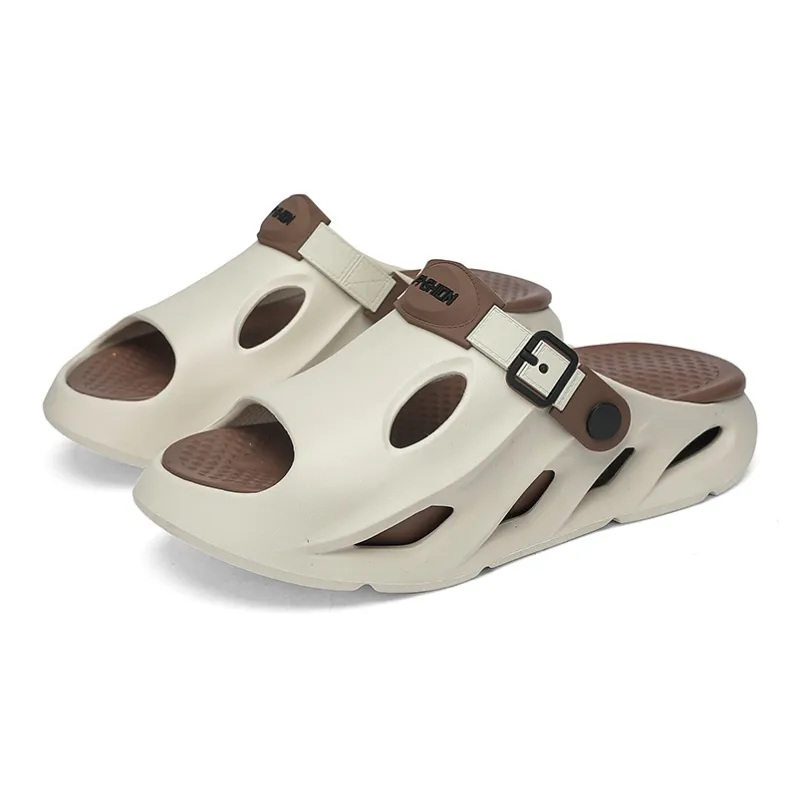 BEAR UNION Home Slippers Beige Brown-1