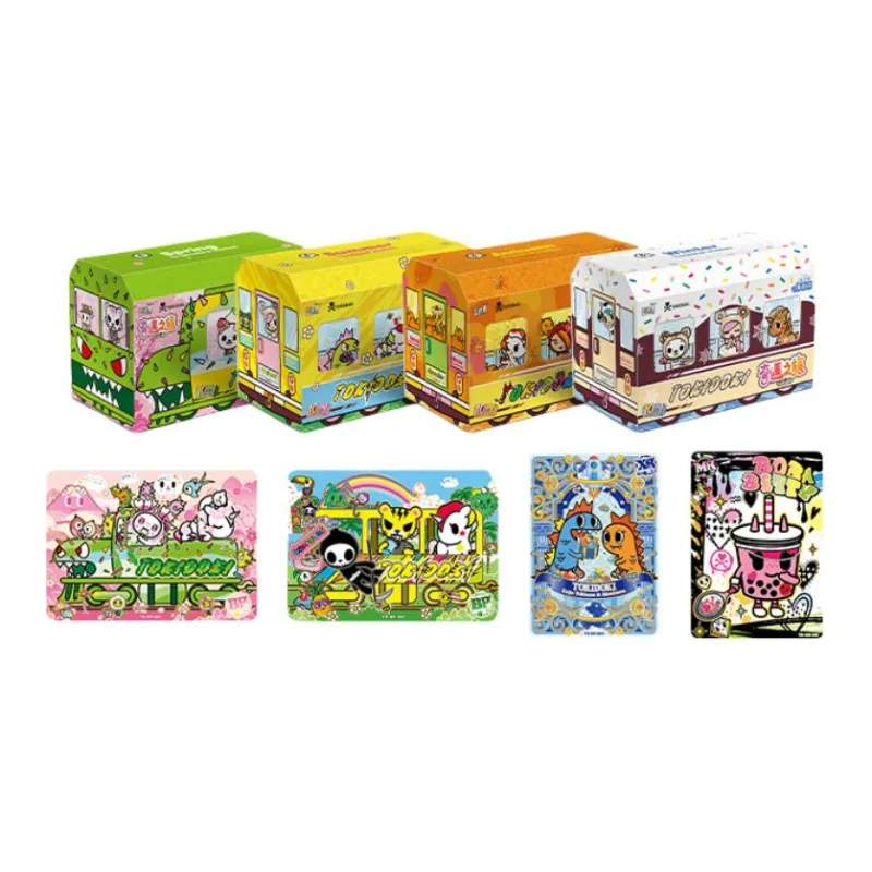 KAYOU x Tokidoki Unicorn Adventure Journey Collection Card Roaming Bag First Rebound IP/Anime Cards 2 Packings-2