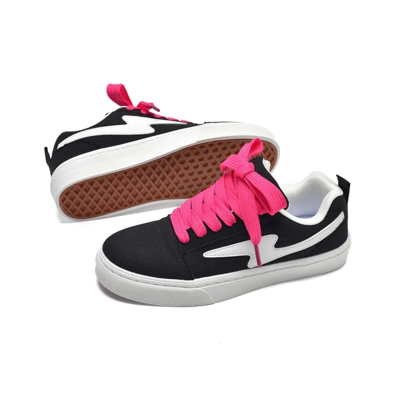 Teddy Bear Collection Slip Resistant Shock Absorbers With Abrasion Resistant Properties Low Top Skateboard Shoes Unisex-25