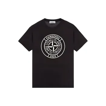 STONE ISLAND T Shirts Men Black
