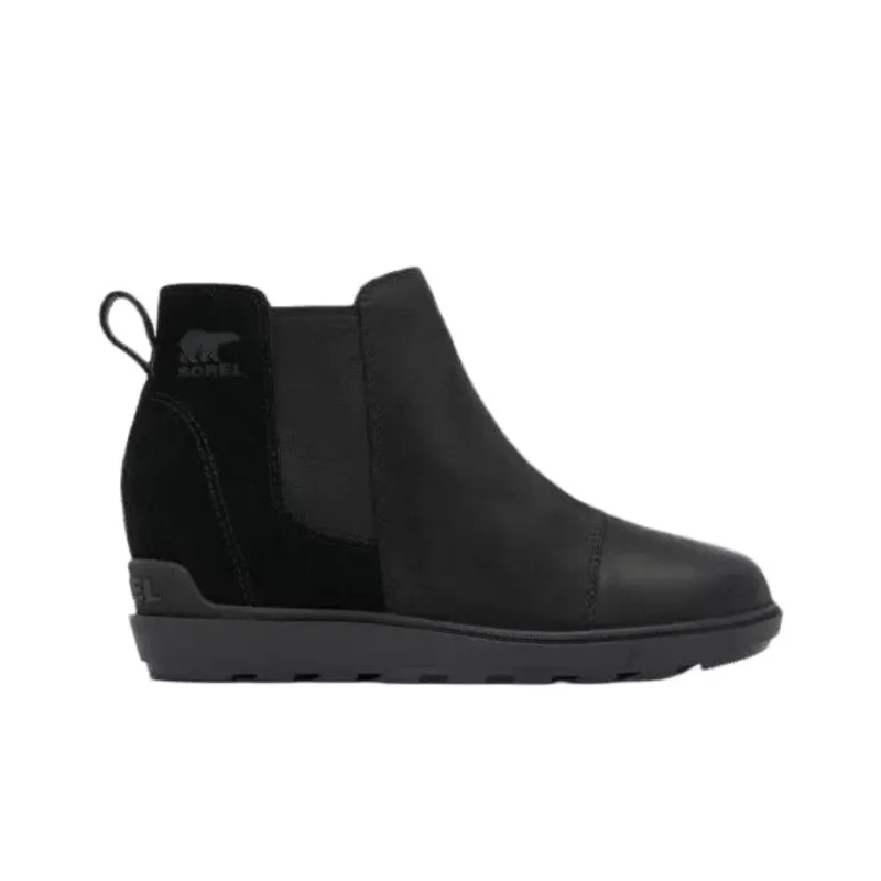 SOREL Evie II Short Chelsea Boots Women's Black-1
