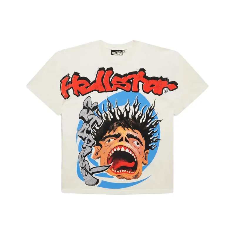 Hellstar T Shirts Men White-0