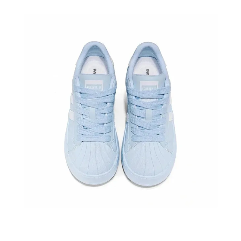 PIYOPIYO Low Top Skateboard Shoes Women's White-6