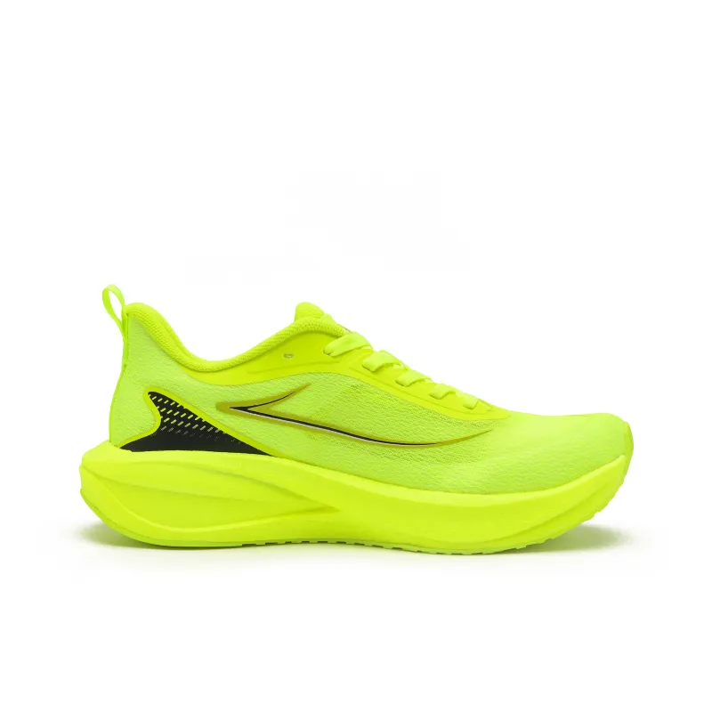 OURCOVER Low Top Running Shoes Unisex Neon Green-1