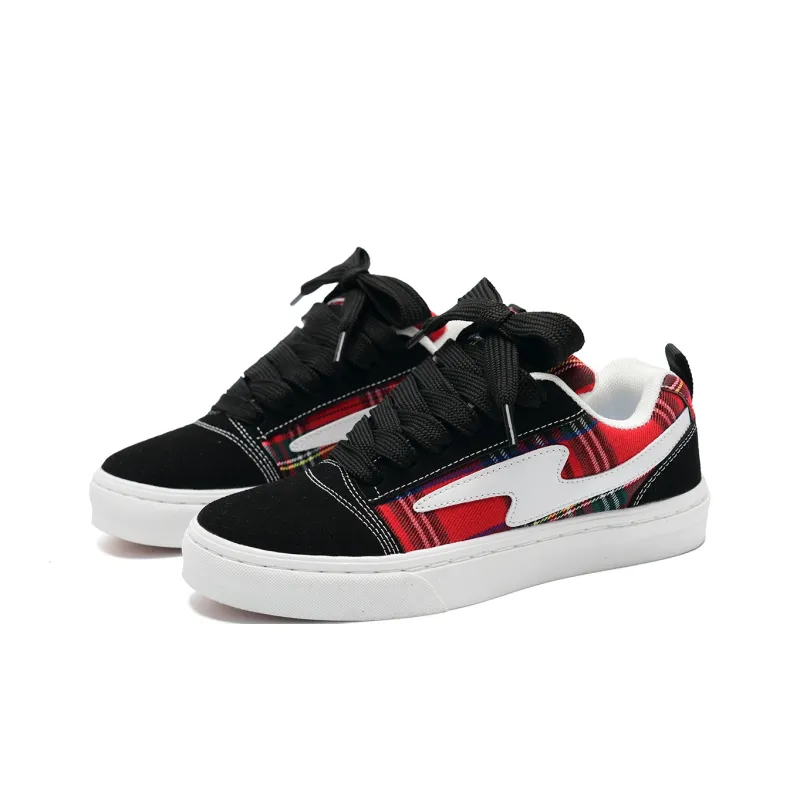 Teddy Bear Collection Slip Resistant Shock Absorbers With Abrasion Resistant Properties Low Top Skateboard Shoes Unisex-54