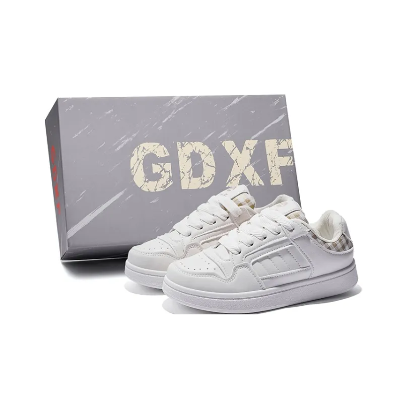 GDXF Slip Resistant Cushioning Abrasion Resistant Lightweight Breathable Low Top Skateboard Shoes Women's Box Included-5