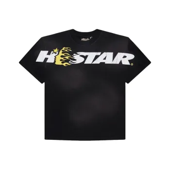 Hellstar T Shirt Men's Black Yellow