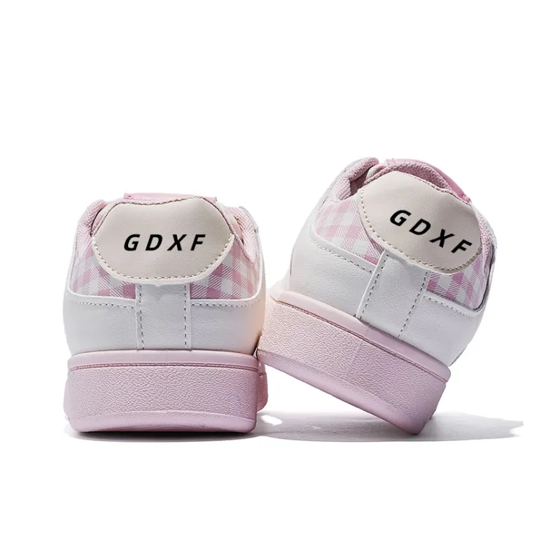 GDXF Slip Resistant Cushioning Abrasion Resistant Lightweight Breathable Low Top Skateboard Shoes Women's Box Included-4
