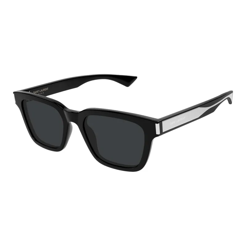 SAINT LAURENT Irregular Shape Sunglasses Unisex Black-0