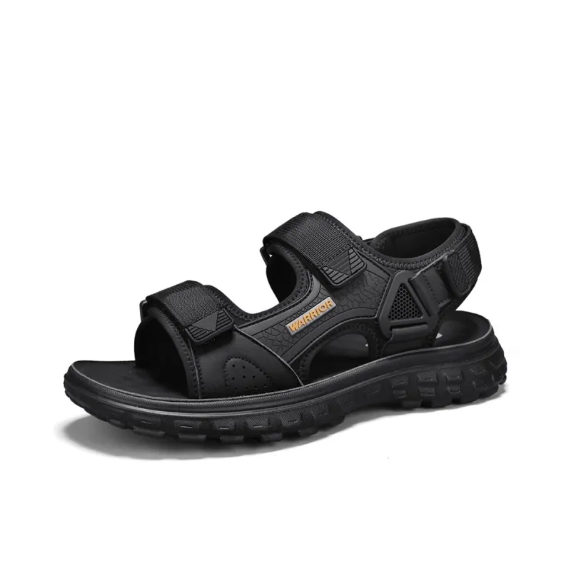 Warrior Beach Sandals Men's Black-1
