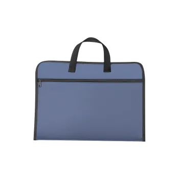 Deli Oxford Laptop Bag Unisex Blue