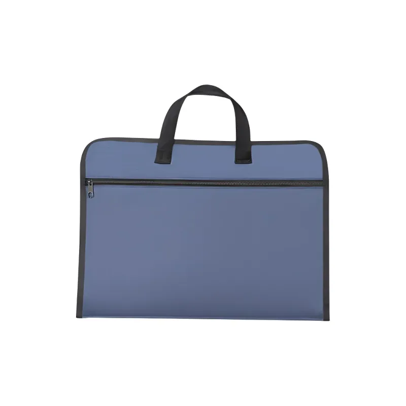 Deli Oxford Laptop Bag Unisex Blue-0