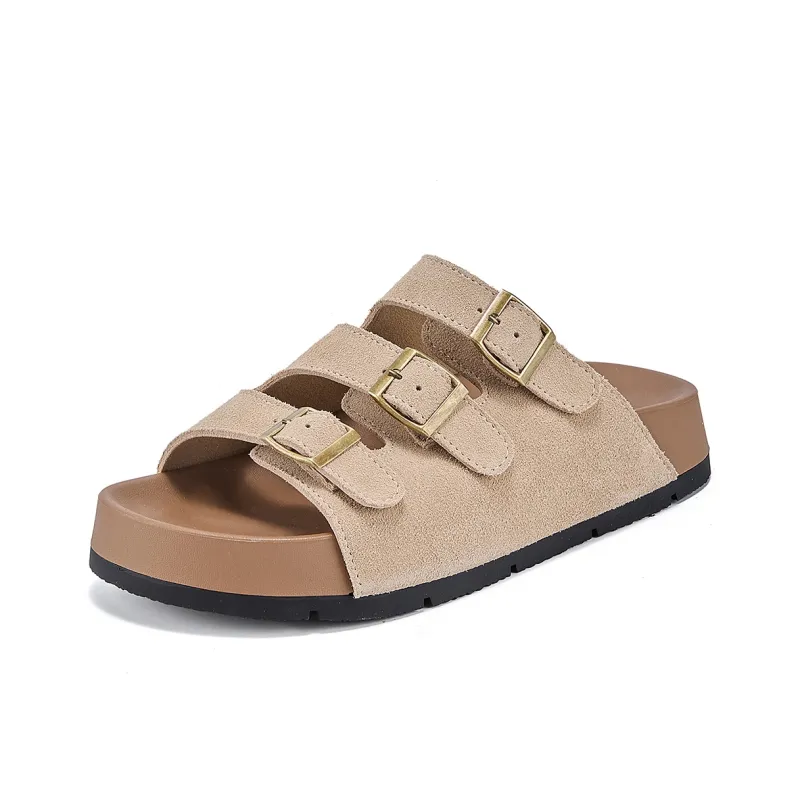 La Chapelle Quick Dry Slip Resistant Abrasion Resistant Odor Resistant Closed Toe Slippers Women's Sand-1