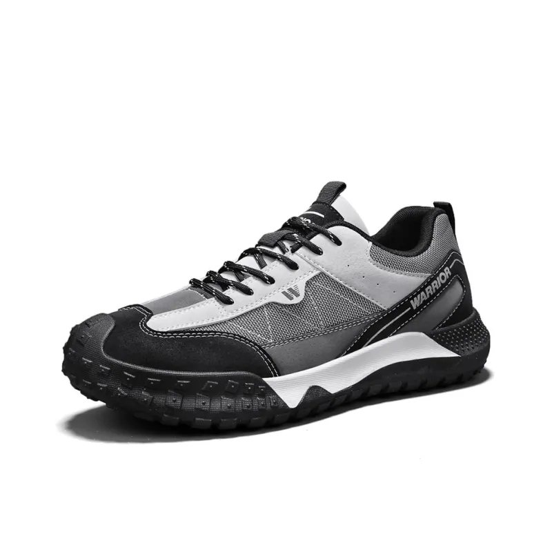 WARRIOR Hiking / Trekking Shoes Men Low Top White-1