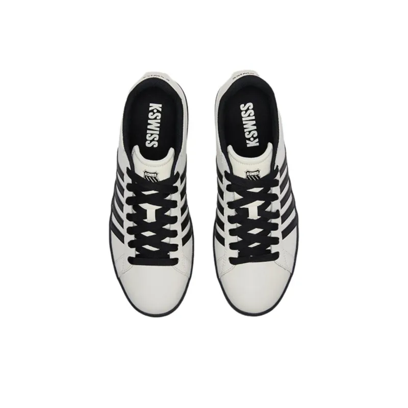 KSWISS Low Top Running Shoes Men's White Black-2