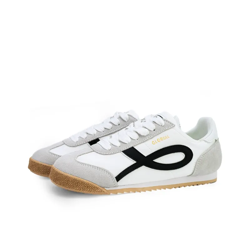 GLO BULL Slip Resistant, Abrasion Resistant, Breathable Low Top Casual Shoes Men's White Black-2