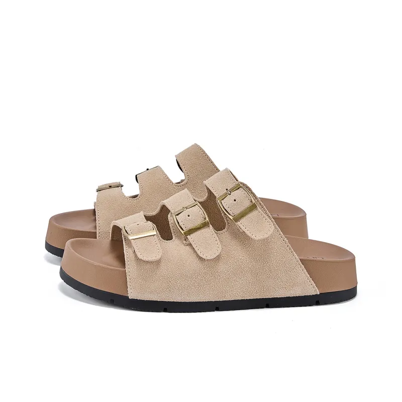 La Chapelle Quick Dry Slip Resistant Abrasion Resistant Odor Resistant Closed Toe Slippers Women's Sand-5