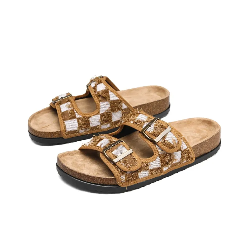CHAOPAISHA Slip Resistant Abrasion Resistant Slide Slippers Unisex-106