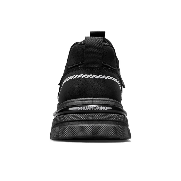Binary Cushioning, Wear Resistant Low Top Life And Leisure Men's Black-2