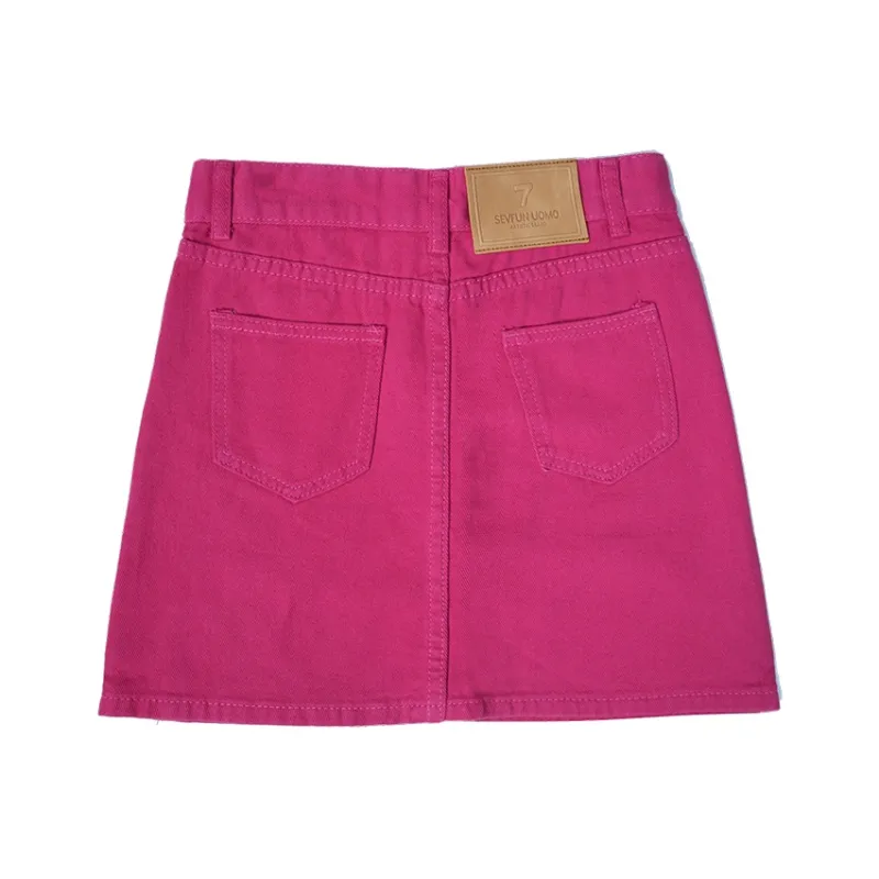7 SEVFUN Denim Short Skirts Women's-11