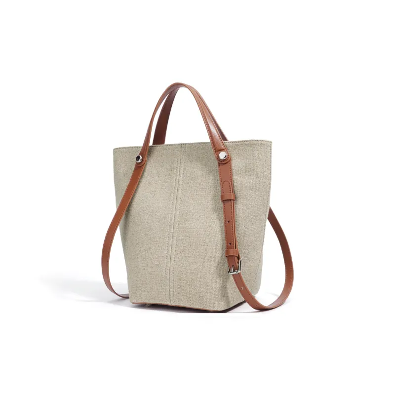 COURONNE Cow Leather Bucket Bag Handbag Regular Women's Multicolor-3