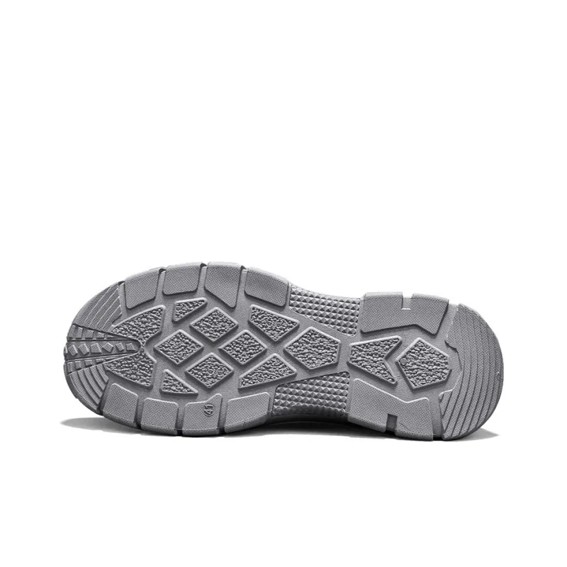 Binary Lightweight And Breathable Low Top Casual Shoes Men's Gray-4