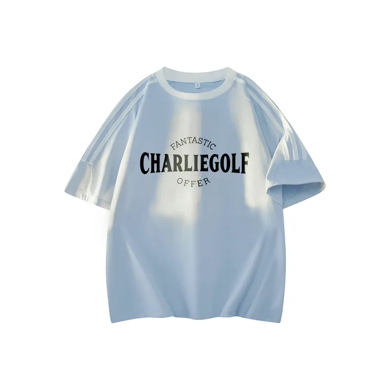 CHARLIE GOLF T Shirt Unisex Black-6