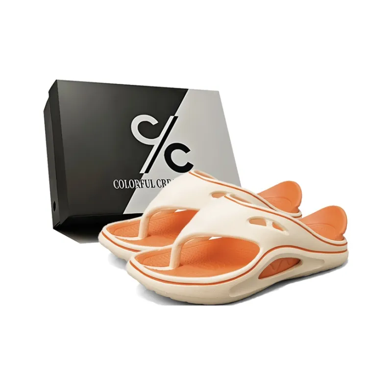 Colorful Creations EVA Slip Resistant Abrasion Resistant Odor Resistant Quiet Flip Flops Unisex-18