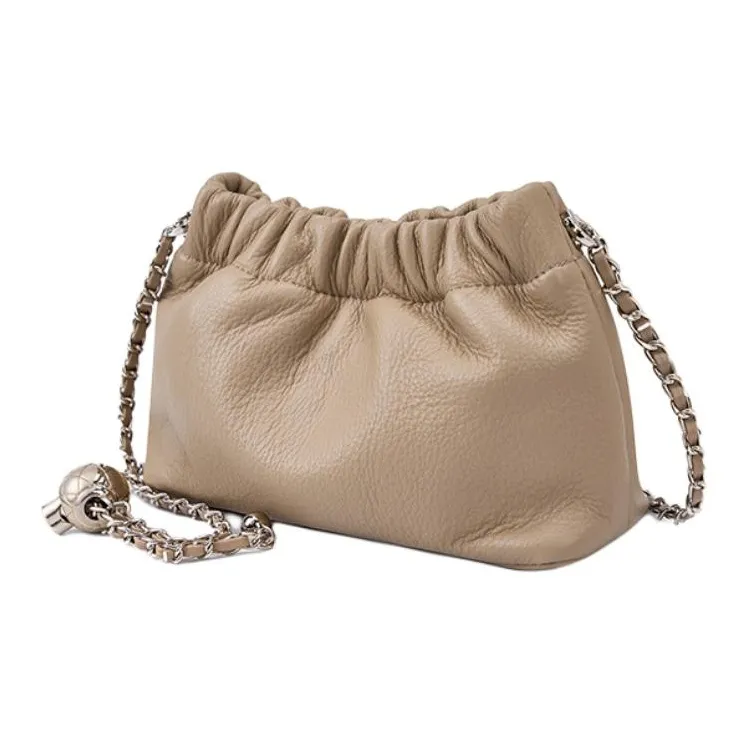 Bullrun Cow Leather Shoulder Bag Regular Women's Multicolor-5