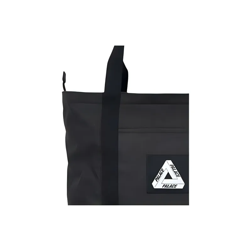 PALACE Cotton Canvas Tote Bag, Shopping Bag, Shoulder Bag, Handbag Regular Unisex Black-3